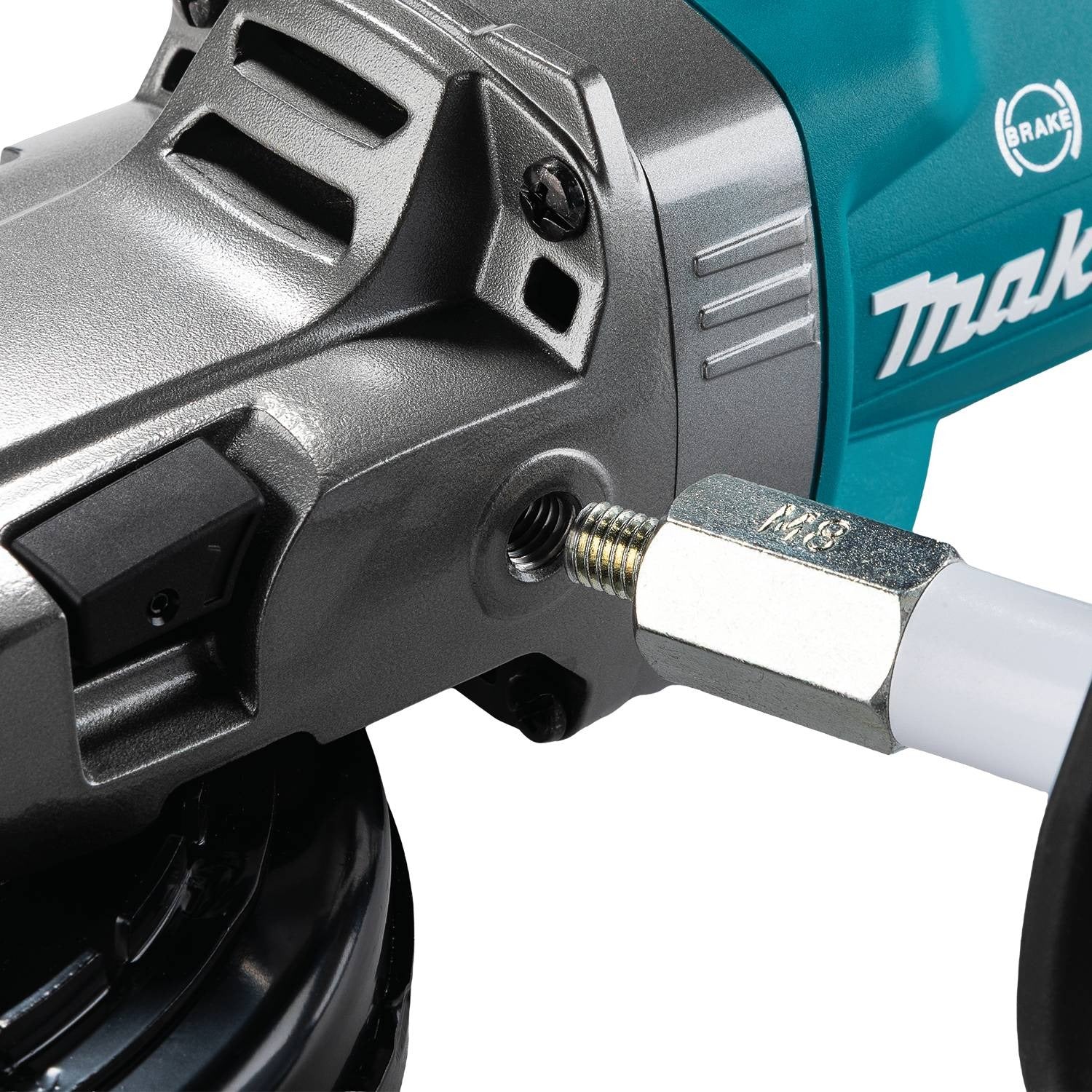 Makita GAG16Z 40V max XGT Brushless 5-in. Paddle Switch Flathead Grinder, Variable Speed, with Electric Brake, Tool Only