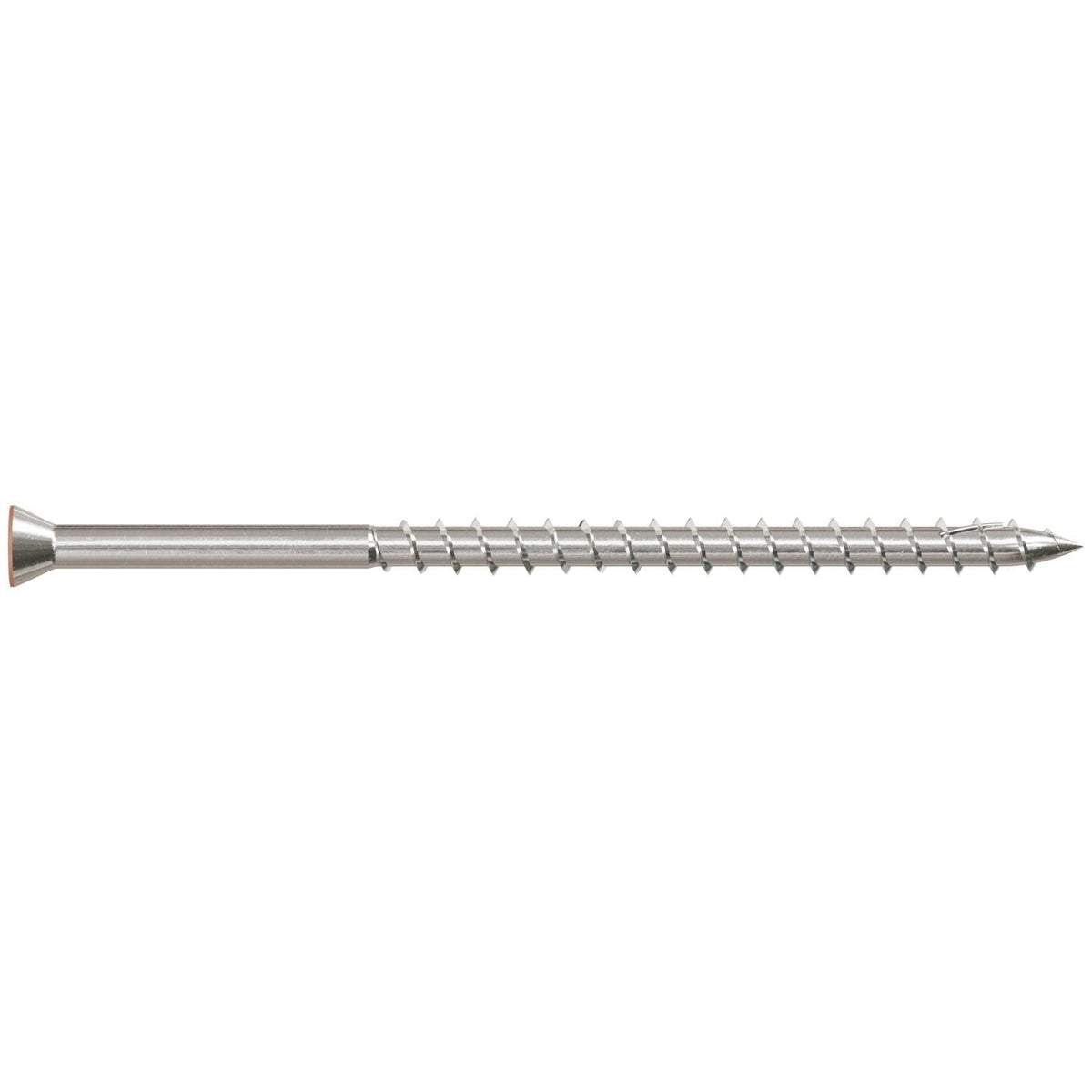 Simpson Strong-Tie T07300WJI Deck-Drive DWP WOOD SS Screw, #7 x 3-in. T-15, Trim Head, Type 316, Tan 03, 350-Pack