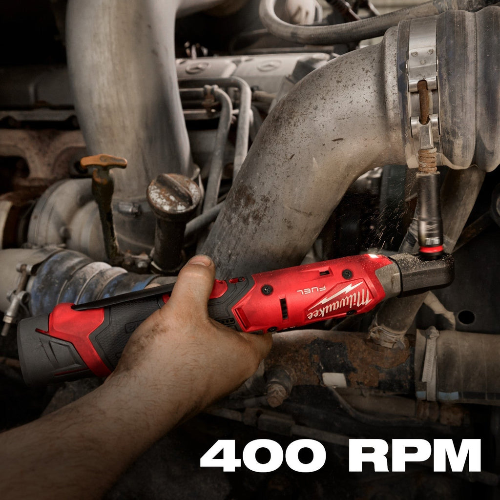 Milwaukee 3053-21 M12 FUEL Brushless 3/8-in. Ratchet 2.5Ah Kit