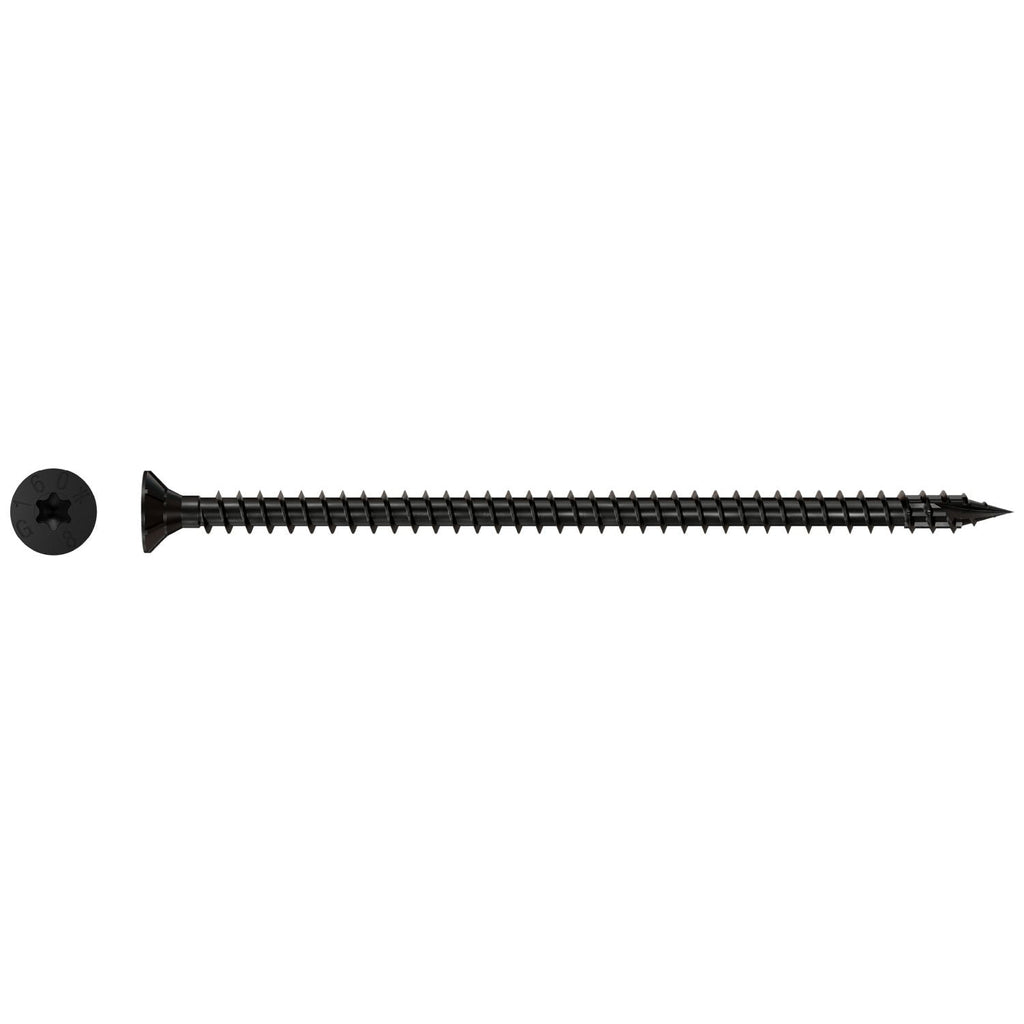 Simpson Strong-Tie SDCF8X160-R50 Strong-Drive SDCF TIMBER-CF Screw, 0.315-in. x 6-1/4-in. T40, E-Coat, 50-Pack