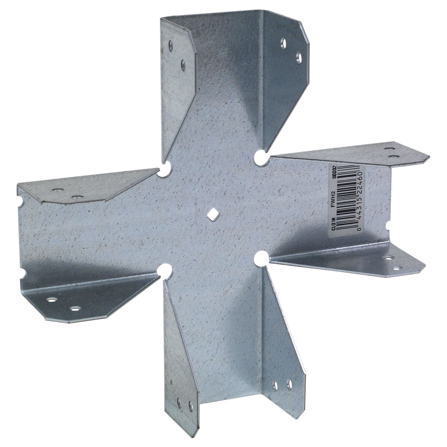 Simpson Strong-Tie FWH2 FWH 18-Gauge Four-Way Connector for 2x