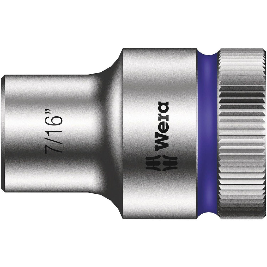 Wera 8790 Hmc Zyklop Socket With 1/2-in. Drive, 7/16-in.x37-mm.
