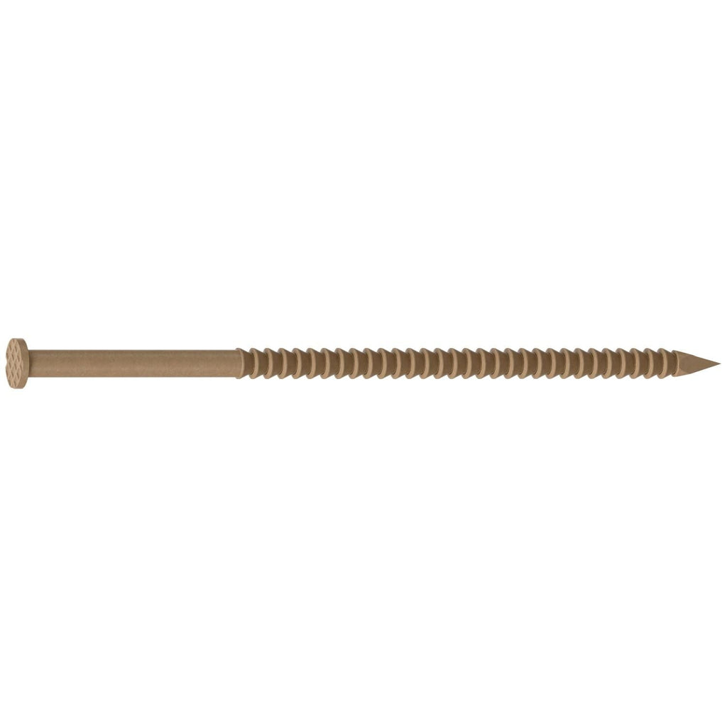 Simpson Strong-Tie S8SNDT5 Painted Siding Nail, 2-1/2-in. x .092-in. Type 304 Stainless Steel, Tan, 5-lb.