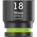 Wera 8790 B Impaktor Socket With 3/8-in. Drive, 18x30-mm.