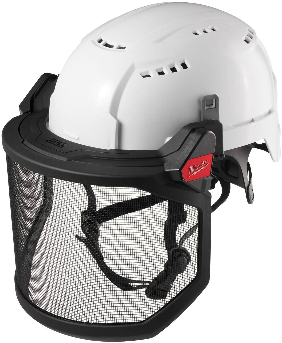 Milwaukee 48-73-1430 BOLT Full Face Shield - Metal Mesh (Compatible with Milwaukee Safety Helmets & Hard Hats)