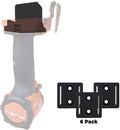 StealthMounts Tool Mount Spacer Blocks Black, 6-Pack