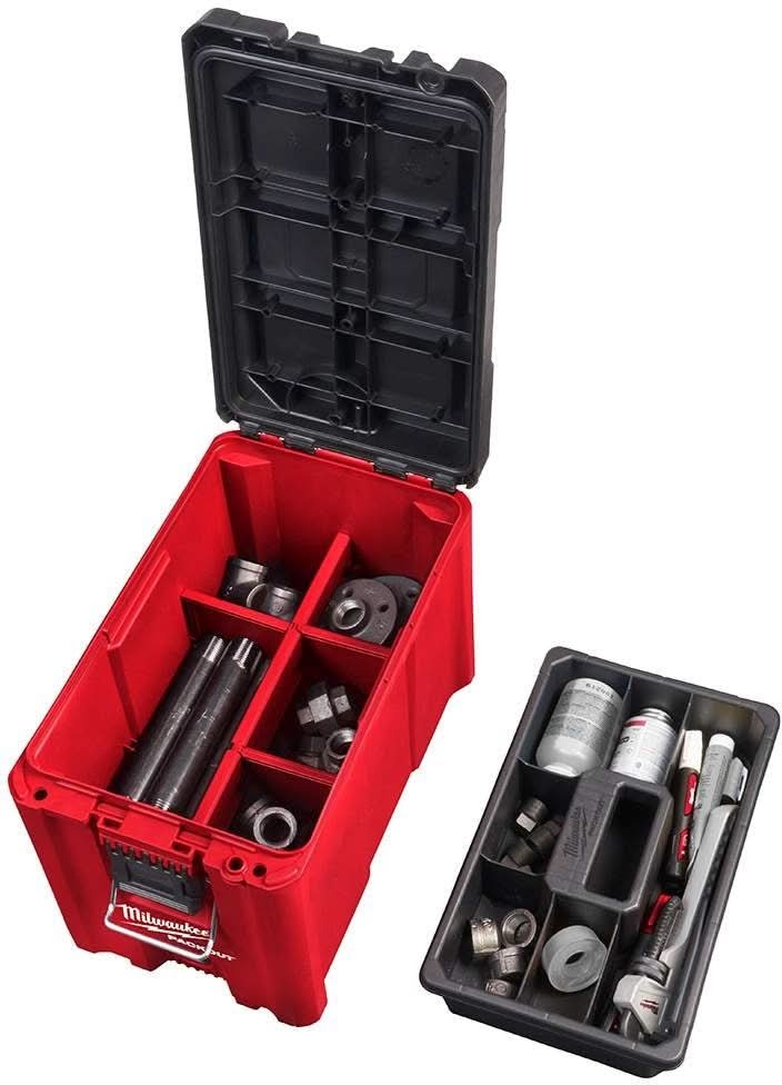 Milwaukee M18 FUEL PACKOUT 2.5 Gallon Wet/Dry HEPA Vacuum + PACKOUT Compact Tool Box