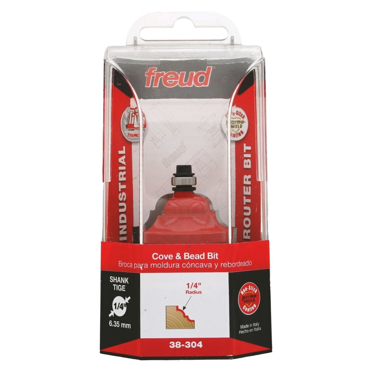 Freud 38-304 1-9/16-Inch Cove & Bead Router Bit