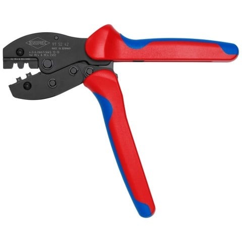 Knipex 8-1/2-in. PreciForce Crimping Pliers for MC4/MC4 Evo 2 (97 52 42)