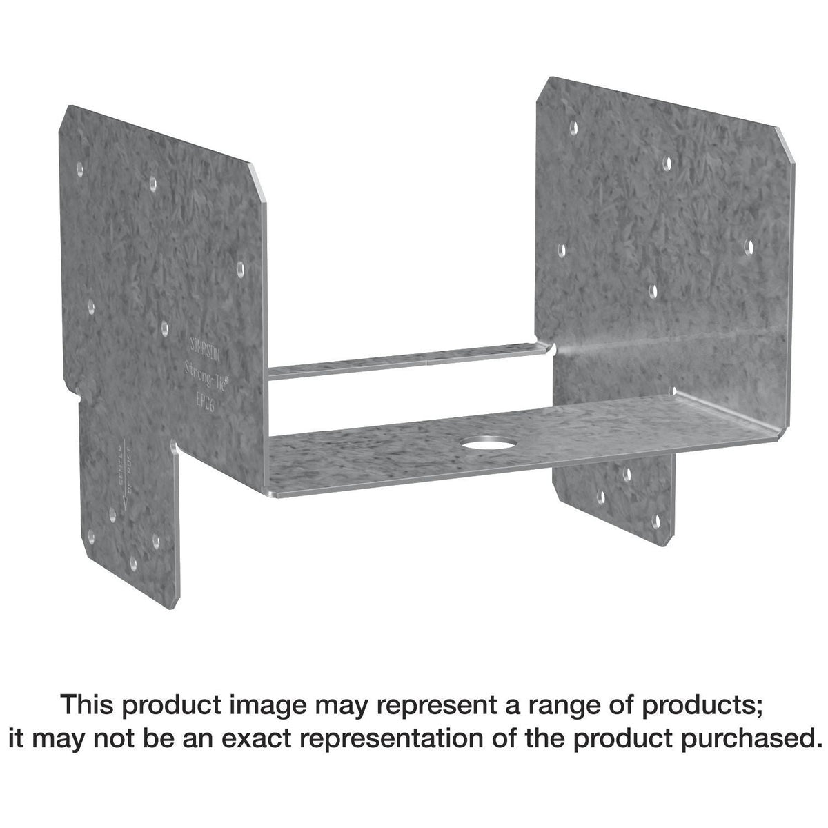 Simpson Strong-Tie EPC6Z EPCZ ZMAX Galvanized End Post Cap for 6x