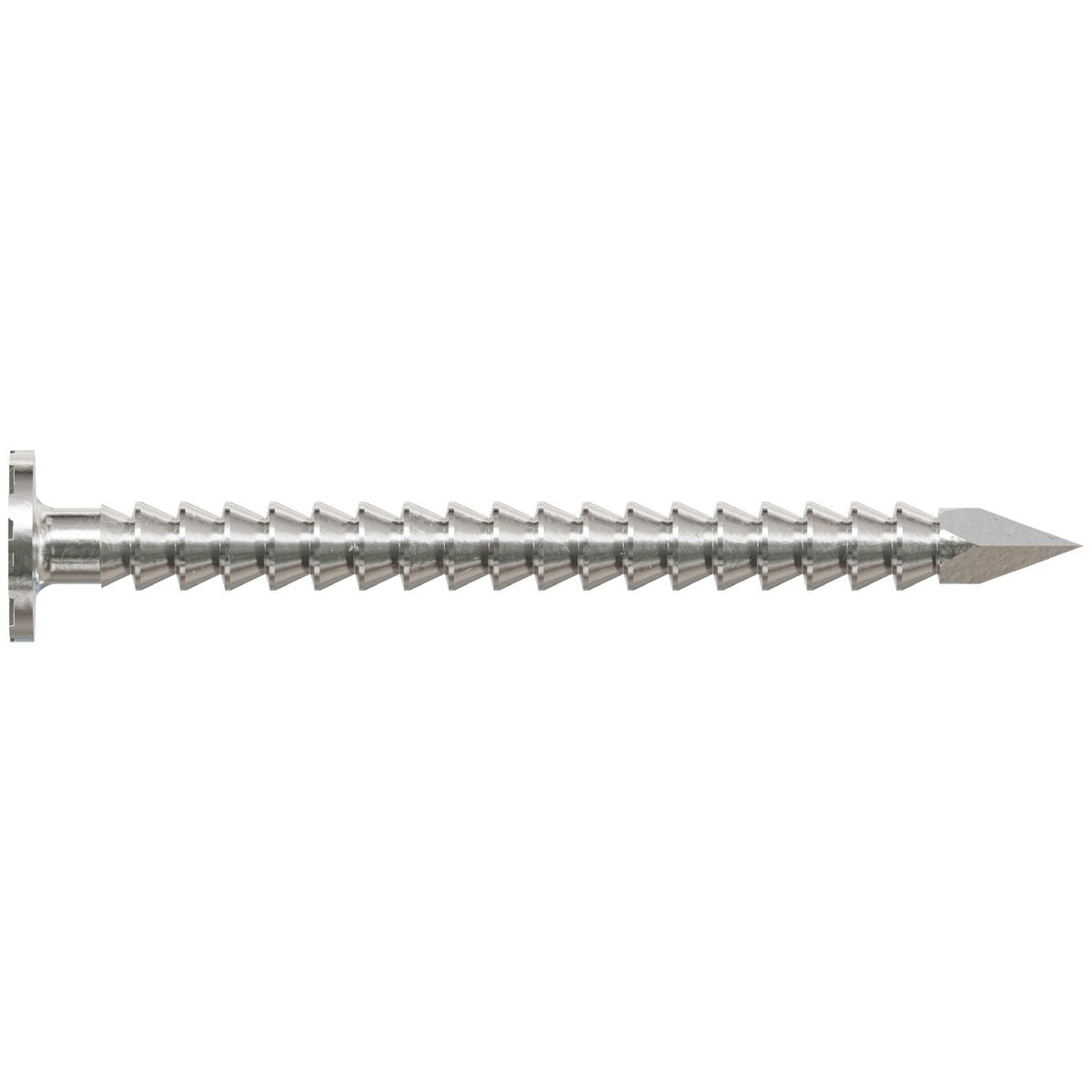 Simpson Strong-Tie S2ACN1 Common Nail, Annular Ring Shank, 1-in. x .072-in. Type 304 Stainless Steel, 1-lb.