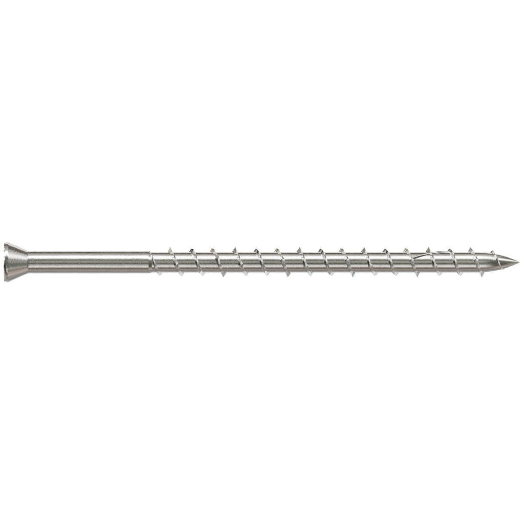 Simpson Strong-Tie S08300WPP Deck-Drive DWP WOOD SS Screw, #8 x 3-in. T-20, Trim Head, Type 305, 350-Pack