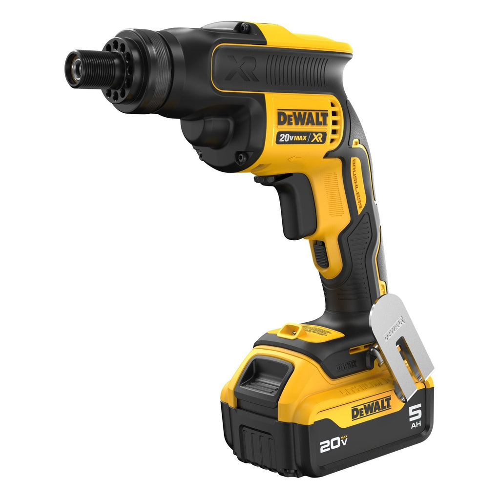 DEWALT 20V MAX* XR Screw Gun Kit with Threaded Clutch Housing 5.0Ah Kit (DCF624P1)