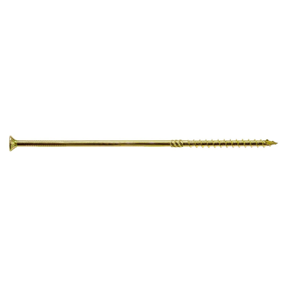 Simpson Strong-Tie SDCP22912 Strong-Drive SDCP TIMBER-CP Screw, 0.315-in. x 9-1/2-in. T40, Yellow Zinc, 250-Pack