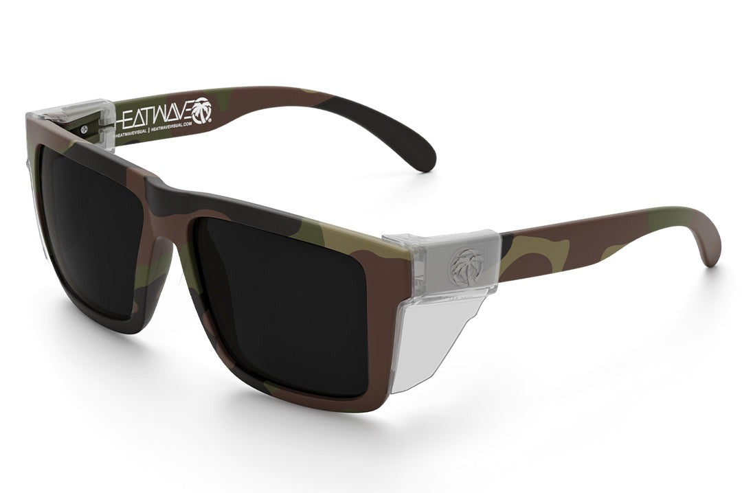 Heat Wave XL VISE Z87 Fleck Camo Sunglasses