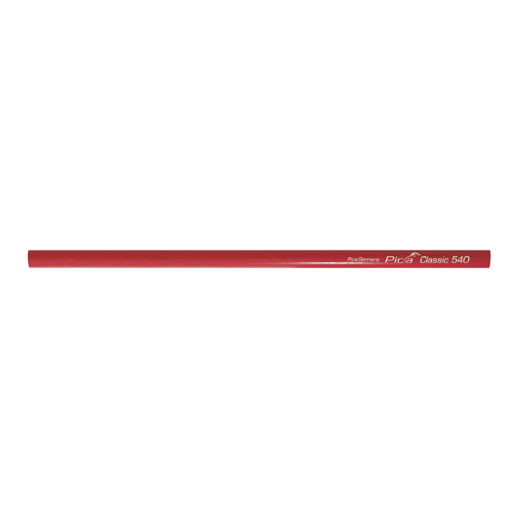 Pica 540/30-10 Red Carpenter Pencil, 10-Pack