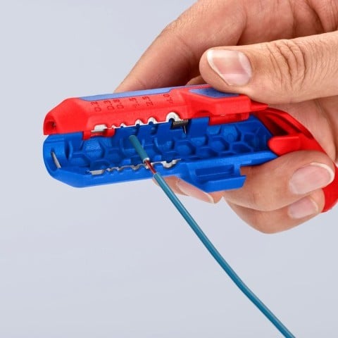 Knipex 5-1/4-in. ErgoStrip PV Wire Stripper (16 95 03 SB)
