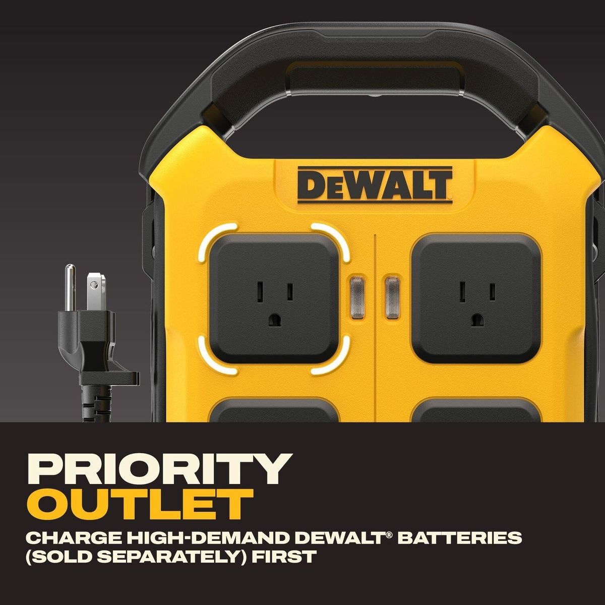 DeWALT DCBPC1615 15-Amp 6-Outlet Multi-Charger Power Controller