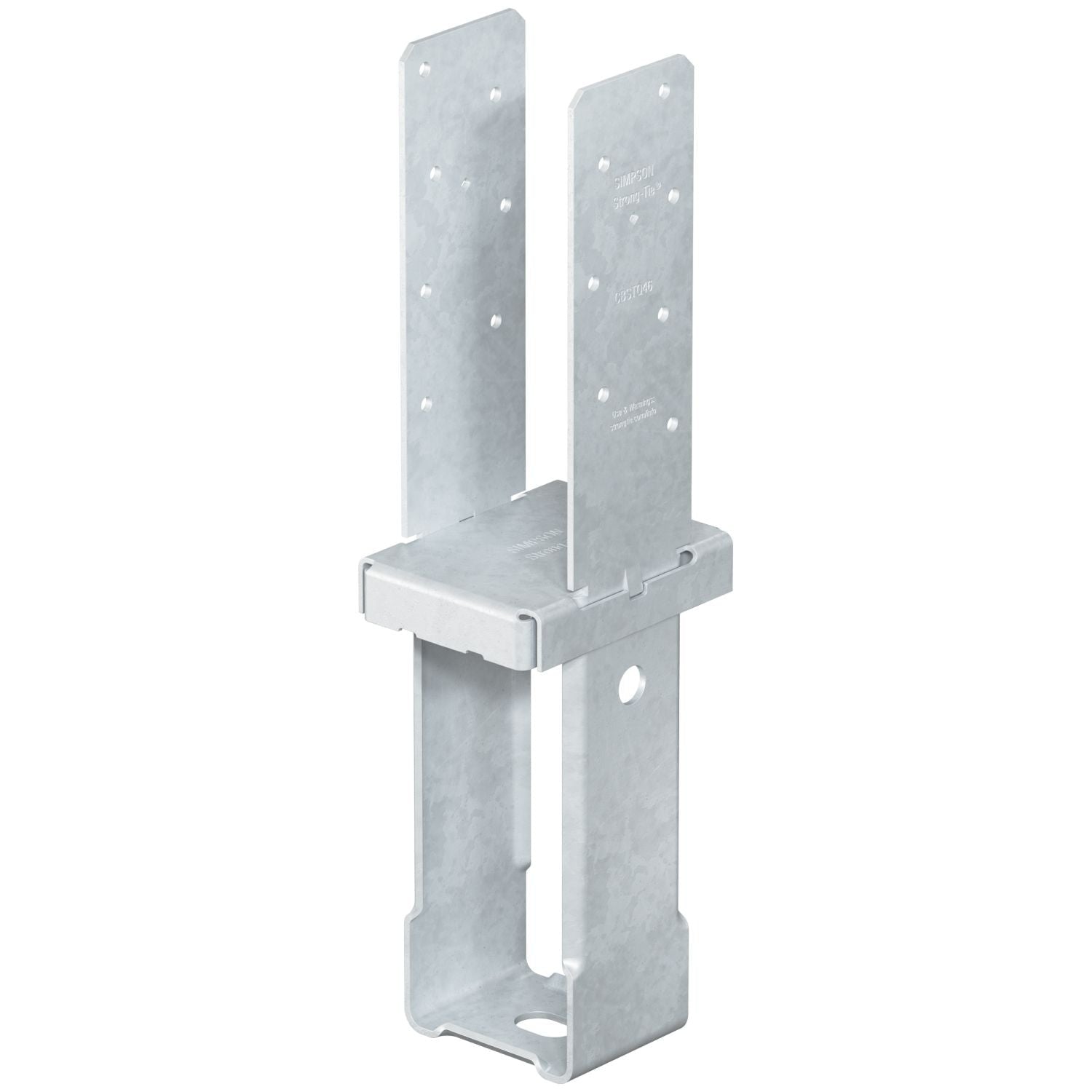 Simpson Strong-Tie CBSTQ46-SDS2HDG CBSTQ Hot-Dip Galvanized Standoff Column Base for 4x6 w/ SDS Screws