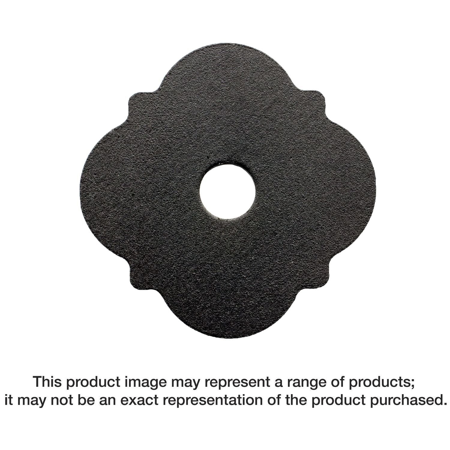 Simpson Strong-Tie APDMW56 Outdoor Accents Mission Collection ZMAX, Black Powder-Coated Decorative Washer