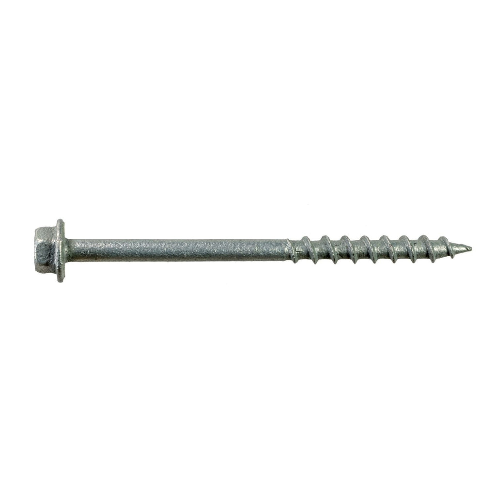 Simpson Strong-Tie Strong-Drive SD Connector Screw, #9 x 2-1/2-in. 1/4-Hex Drive, Mech. Galvanized, 2000-Pack (SD9212MB)