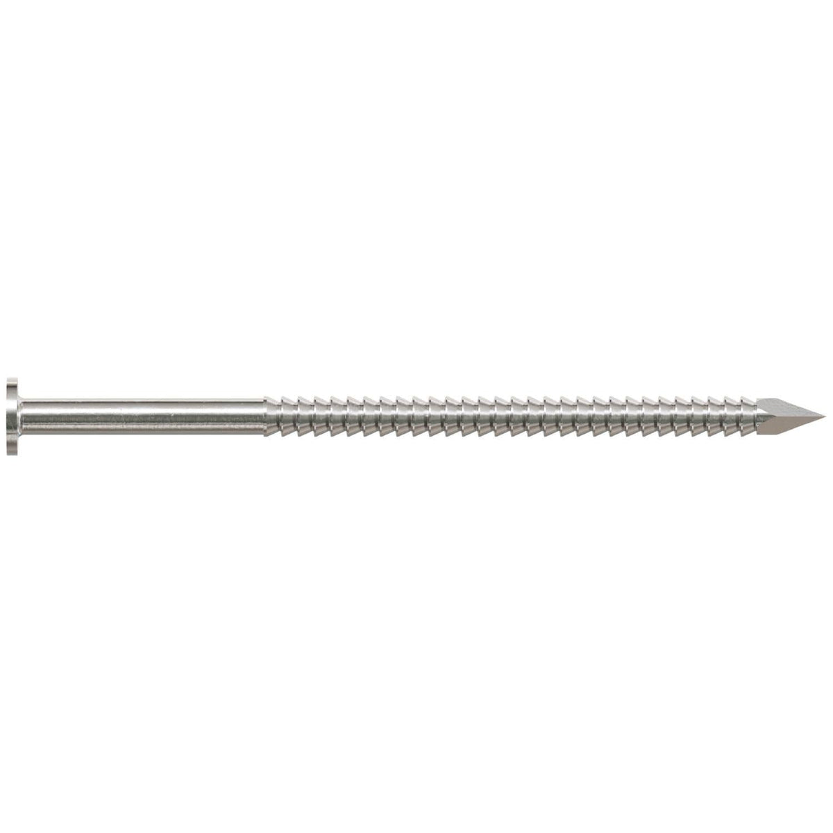 Simpson Strong-Tie T8KRB Premium Siding Nail, 2-1/2-in. x 1/4-in. Head Dia., Type 316 Stainless Steel, 25-lb.