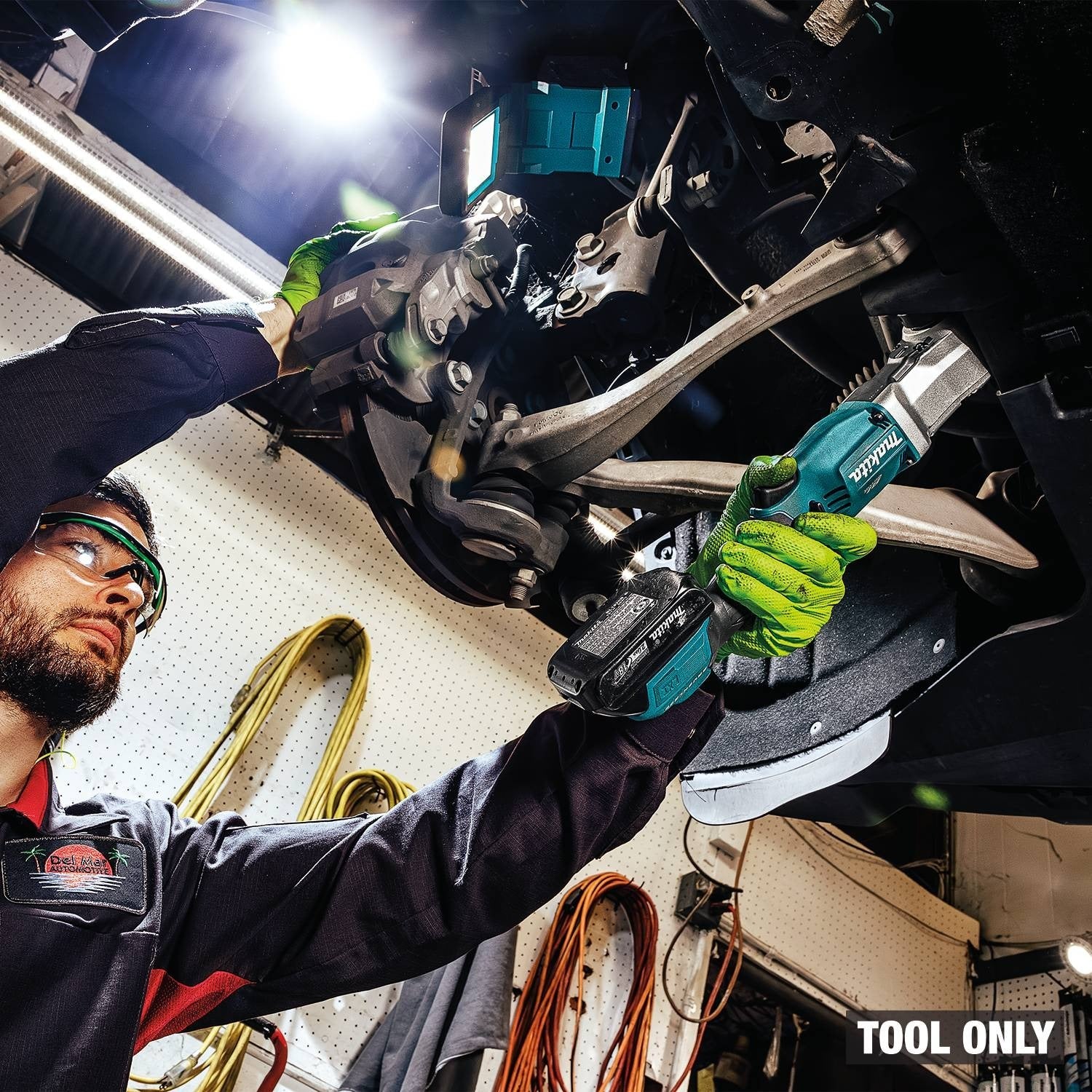 Makita XLT03Z 18V LXT Brushless High Torque 3/8-in. Angle Impact Wrench w/ Friction Ring, Tool Only