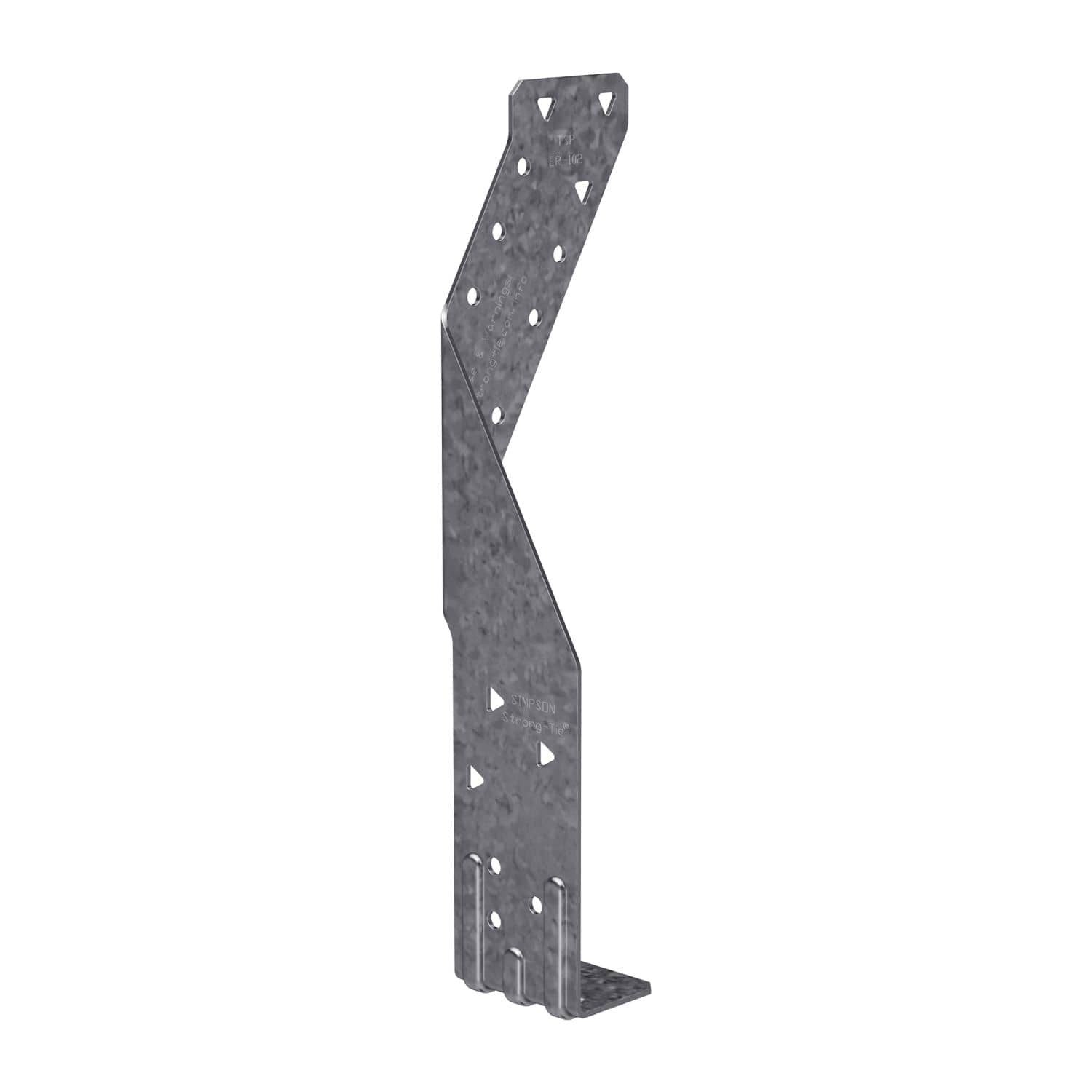 Simpson Strong-Tie TSP TSP 16-Gauge Galvanized Stud-Plate Tie