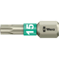 Wera 3867/1 Ts Torx Bit, Stainless, Torx 15x25-mm.