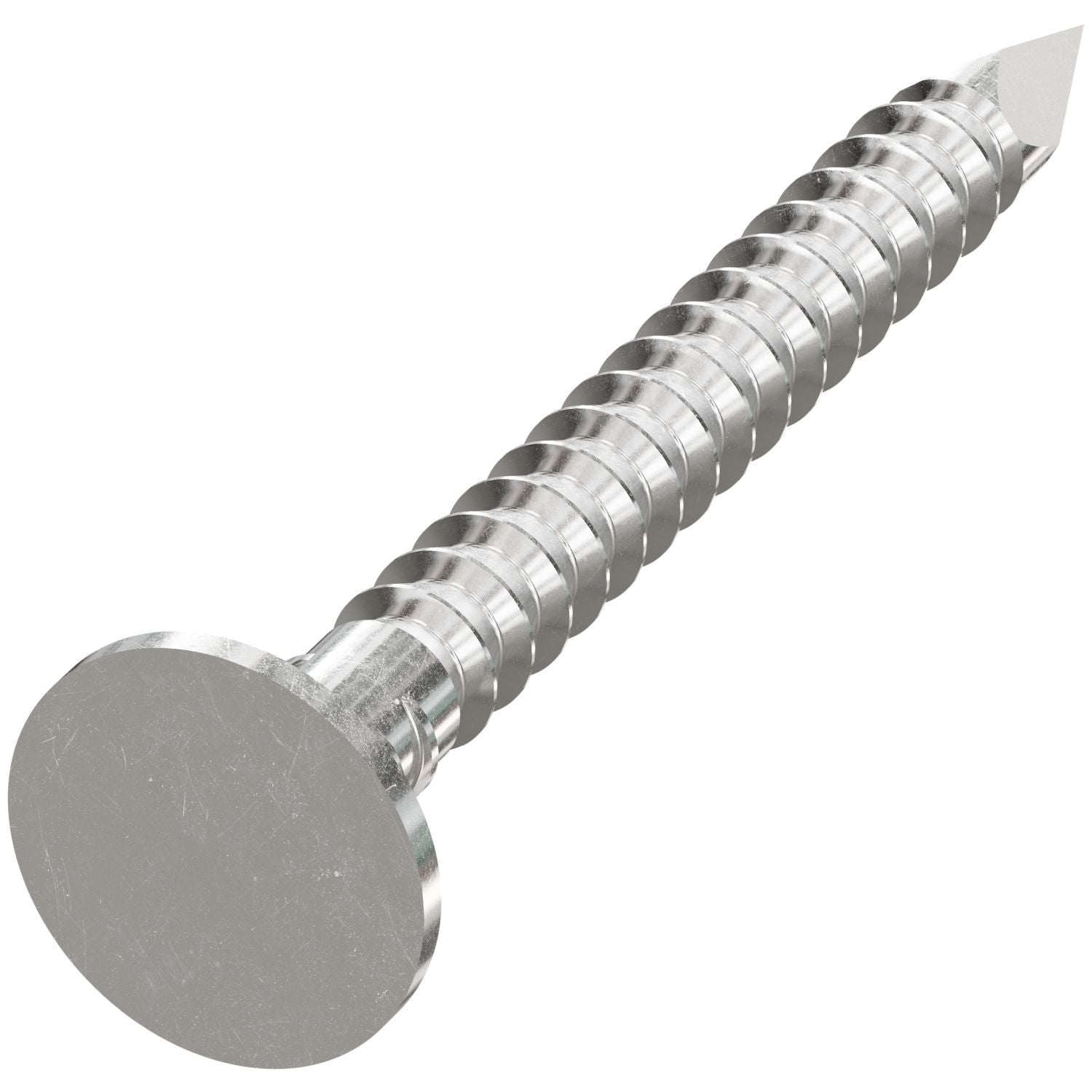 Simpson Strong-Tie S410ARNB Roofing Nail, Annular Ring Shank, 1-1/2-in. x .131-in. Type 304 Stainless Steel, 25-lb.