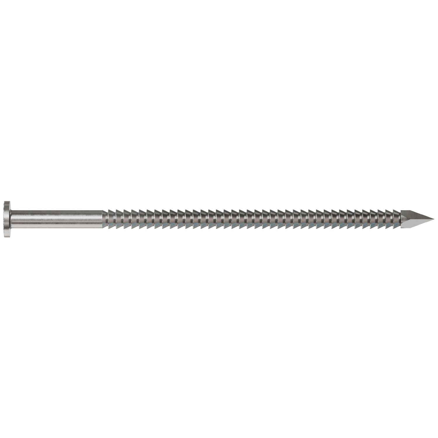 Simpson Strong-Tie S16PTD5 Preservative-Treated Wood Decking Nail, Ring Shank, 3-1/2-in. x .148-in. Type 304, 5-lb.