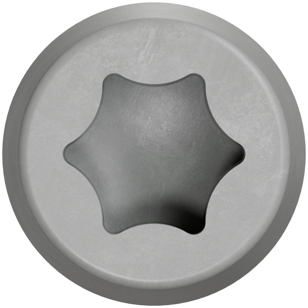 Simpson Strong-Tie DCU234SGR01 Deck-Drive DCU COMPOSITE Screw (Collated), #10 x 2-3/4-in. Quik Guard Gray 01, 1000-Pack