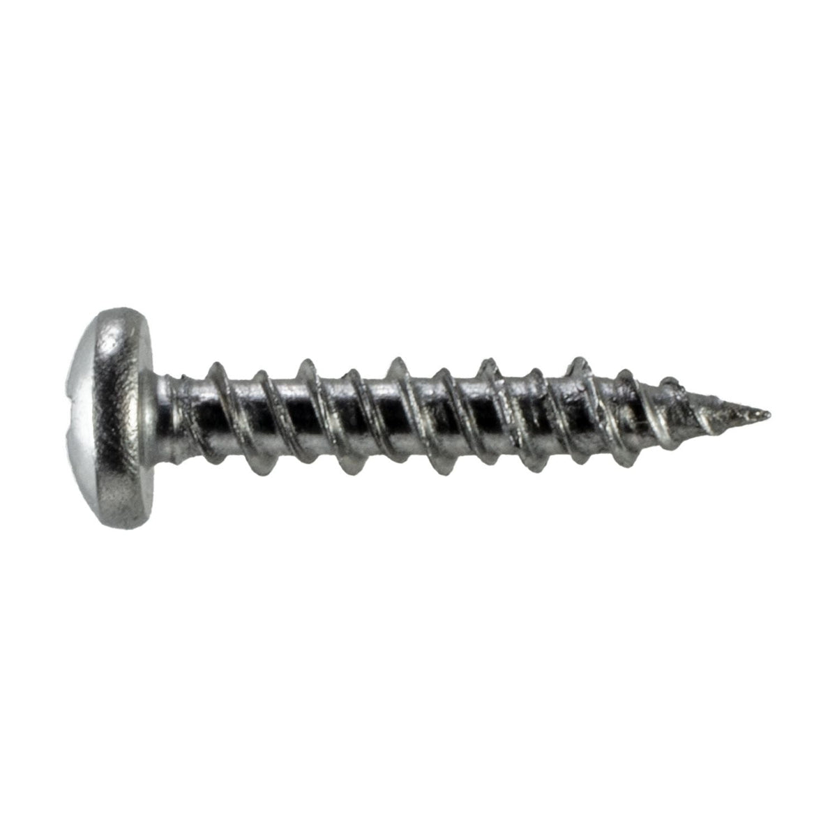Simpson Strong-Tie T06J075PX-RP25 Marine Screw, Pan Head, #6 x 3/4-in. #2 Phillips Drive, Type 316, 25-Pack