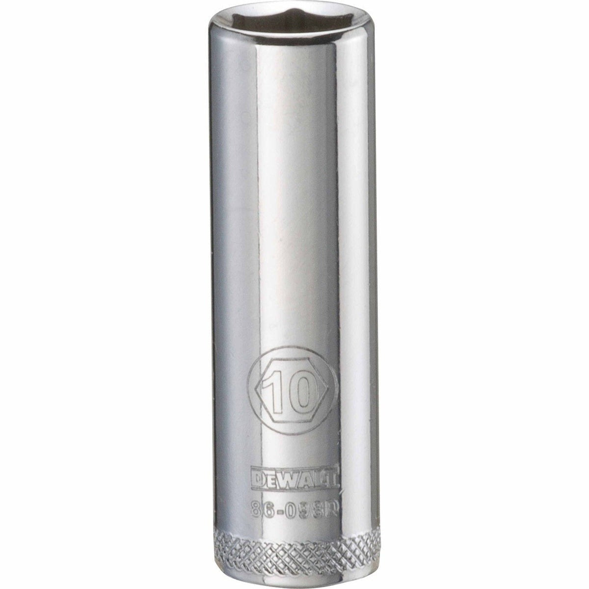 DEWALT 1/4 in. Drive 10 mm 6-Point Deep Socket for Mechanics (DWMT86098OSP)