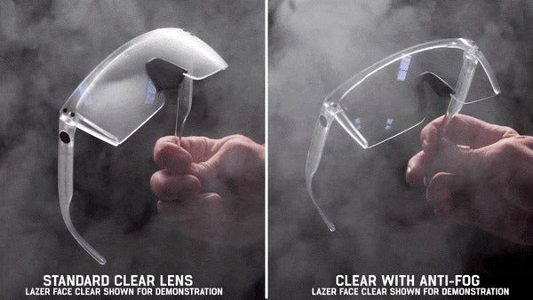 Heat Wave VISE Z87 Glasses Anti Fog Clear Lens
