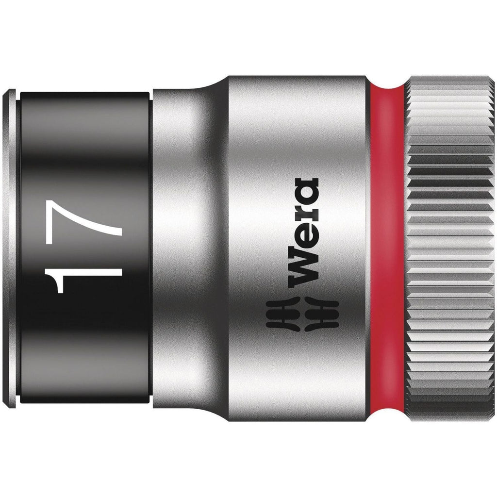 Wera 8790 Hmc Hf Zyklop Socket With 1/2-in. Drive With Holding Function, 17x37-mm.