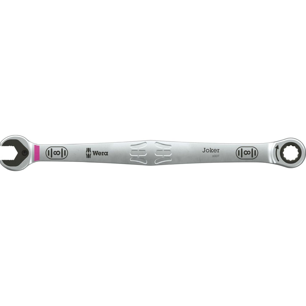 Wera 6007 Joker SB Ring Ratchet Spanner, Long Design, 8x180-mm.