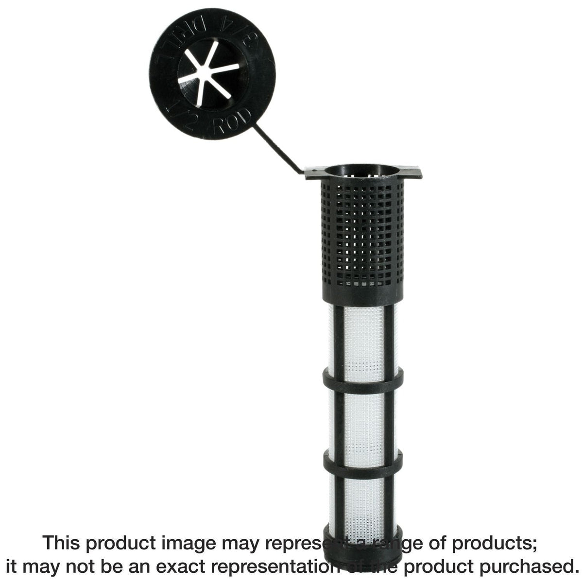Simpson Strong-Tie AWS373P Opti-Mesh 3-1/2-in. Acrylic Adhesive Plastic Screen Tube for 3/8-in. Rod for AT-XP