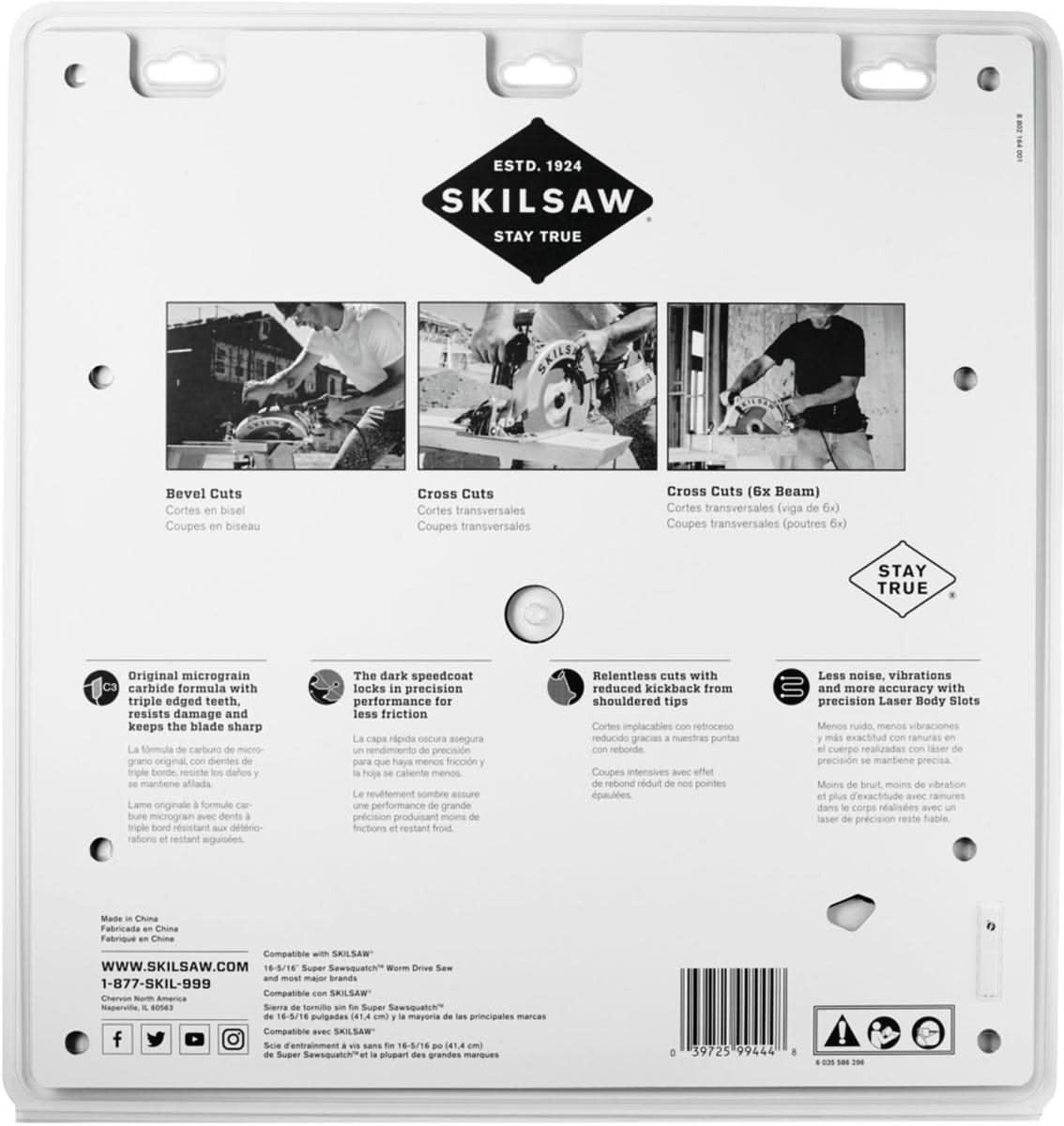SKIL SPT1000 16-5/16" X 32-Tooth Saw Blade