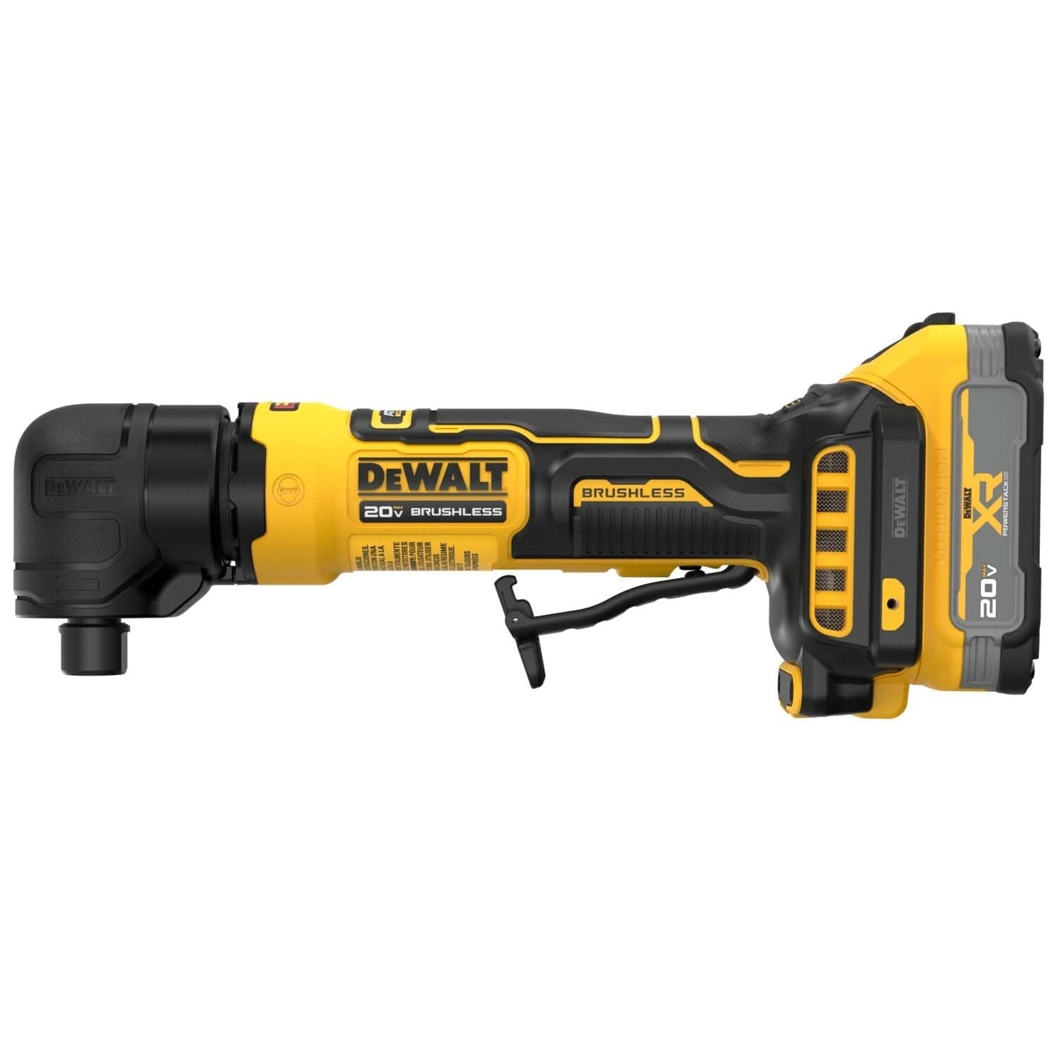 DeWALT DCG422E2 ATOMIC 20V MAX Right Angle Die Grinder 1.7Ah Kit with XR POWERSTACK