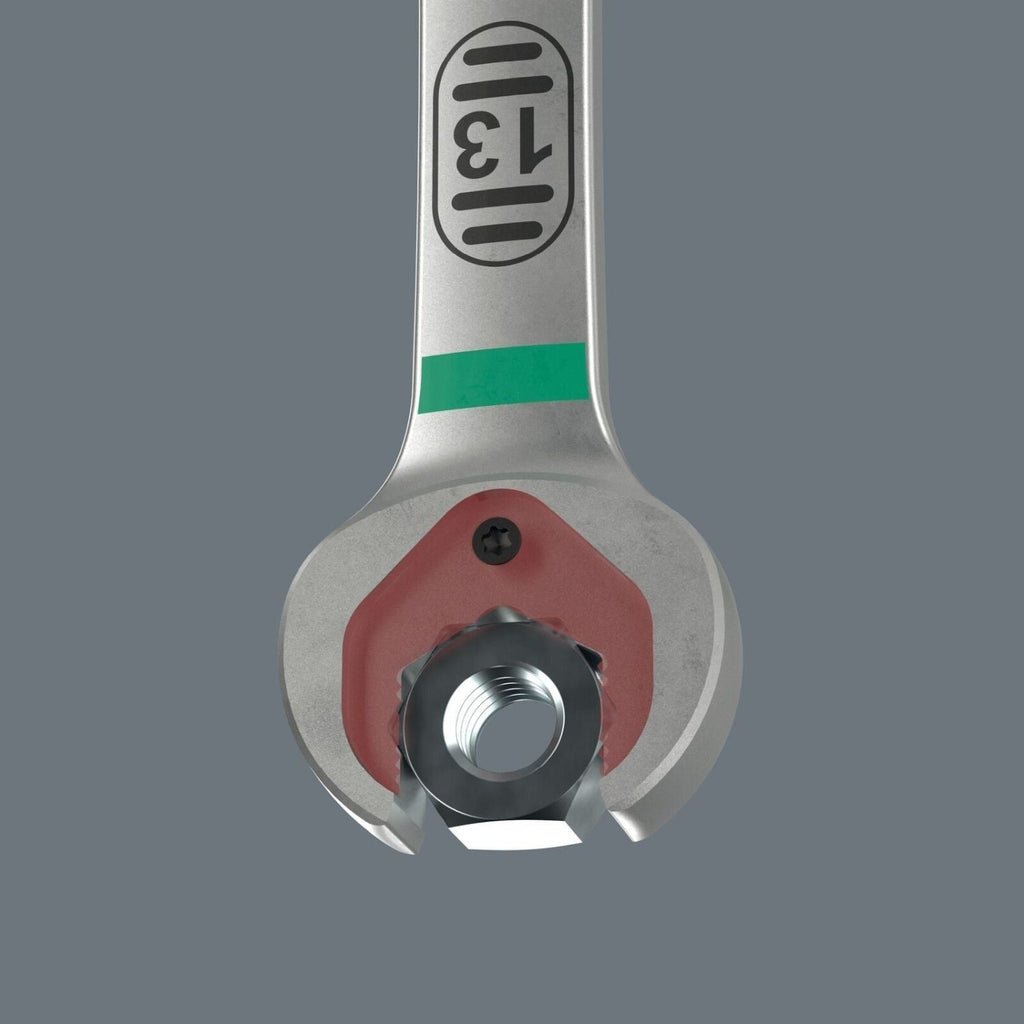 Wera 6007 Joker SB Ring Ratchet Spanner, Long Design, 8x180-mm.