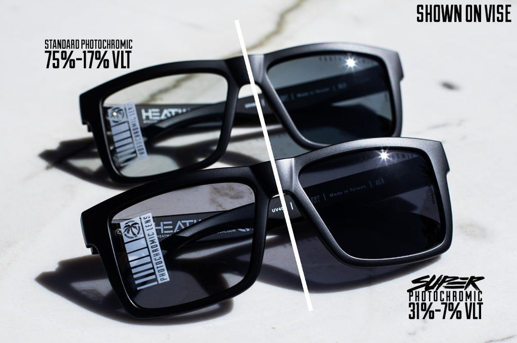 Heat Wave Performance XL VISE Frame SUPER Photochromic Lens Z87+ Sunglasses