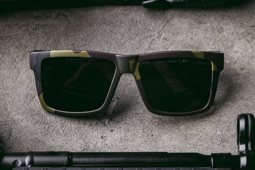 Heat Wave VISE Z87 Fleck Camo Sunglasses