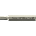 Wera 840/0 Hex-Plus Micro Bit For Hexagonal Socket Head Screws, 2.5x30-mm.