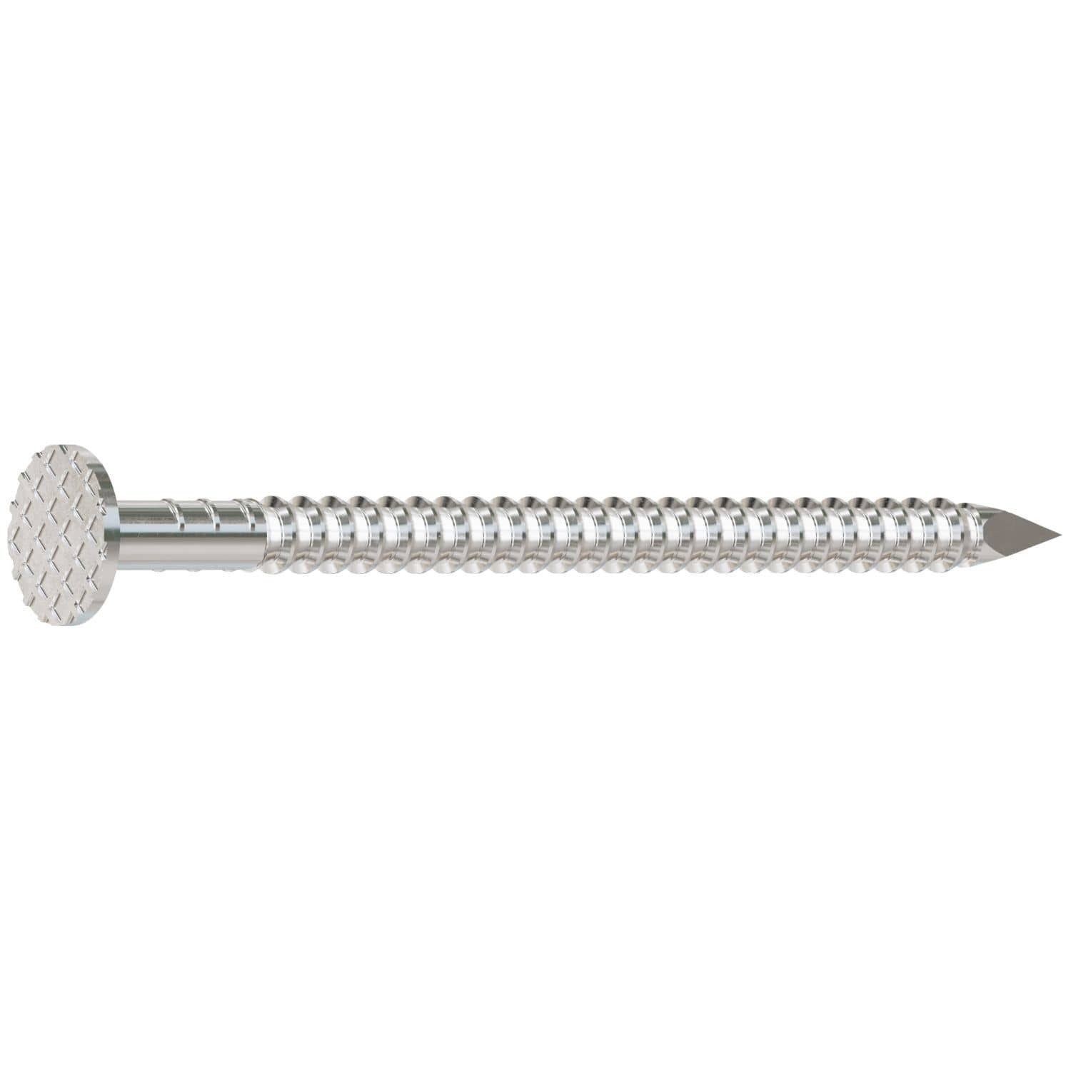 Simpson Strong-Tie T4SN7B Shake and Shingle Siding/Roofing Nail, 1-1/2-in. x .083-in. Type 316, 25-lb.