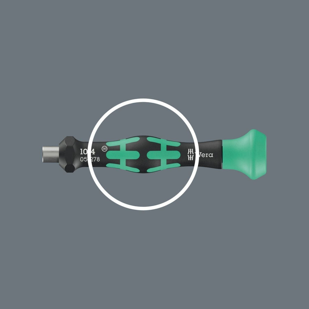 Wera 1014 Kraftform Micro Bitholding Screwdriver, 4x80-mm.