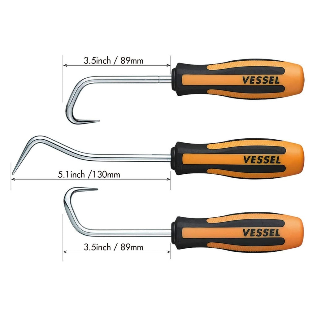 Vessel 970HR3PB MEGADORA Hose Remover 3-Piece Set