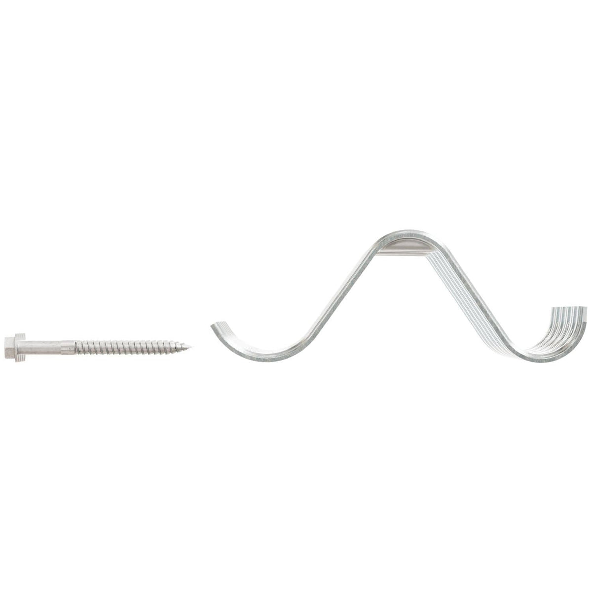 Simpson Strong-Tie URFP-SDS3HDG URFP 10-5/8-in. x 6-1/4-in. HDG Universal Retro Foundation Plate with Screws