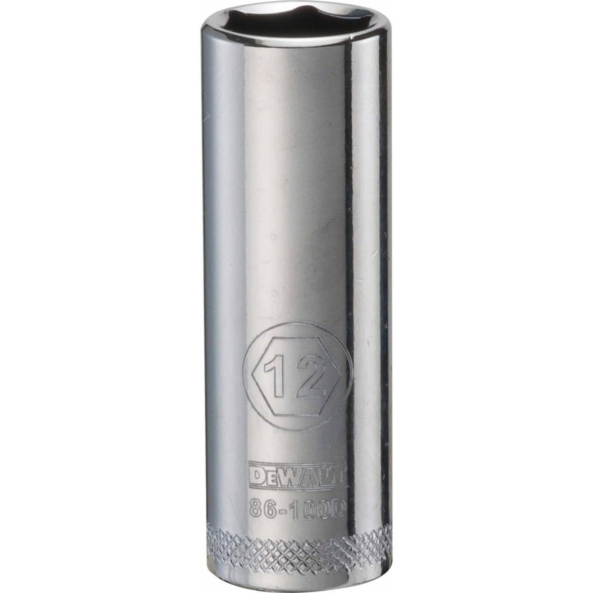 DEWALT 12 mm 1/4 in. Drive 6-Point Metric Deep Socket (DWMT86100OSP)