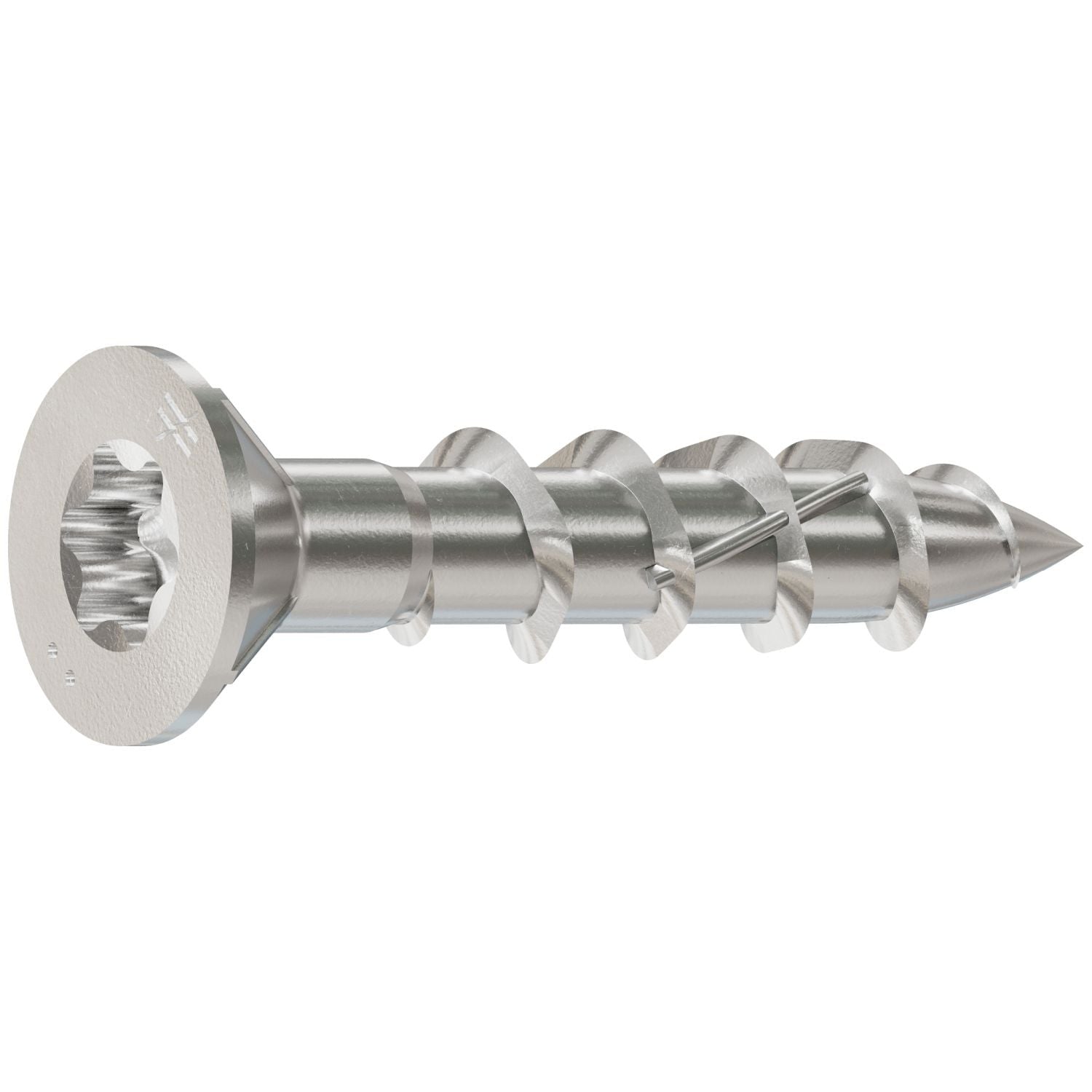 Simpson Strong-Tie S10100WP1 Deck-Drive DWP WOOD SS Screw, #10 x 1-in. T25, Flat Head, Type 305, 1-lb.